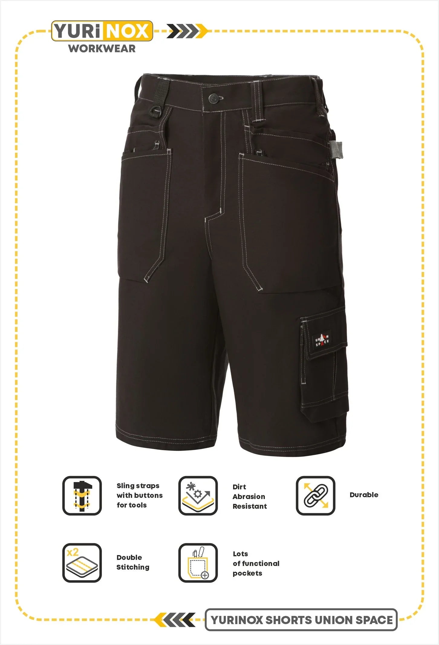 YURINOX SHORTS UNION SPACE