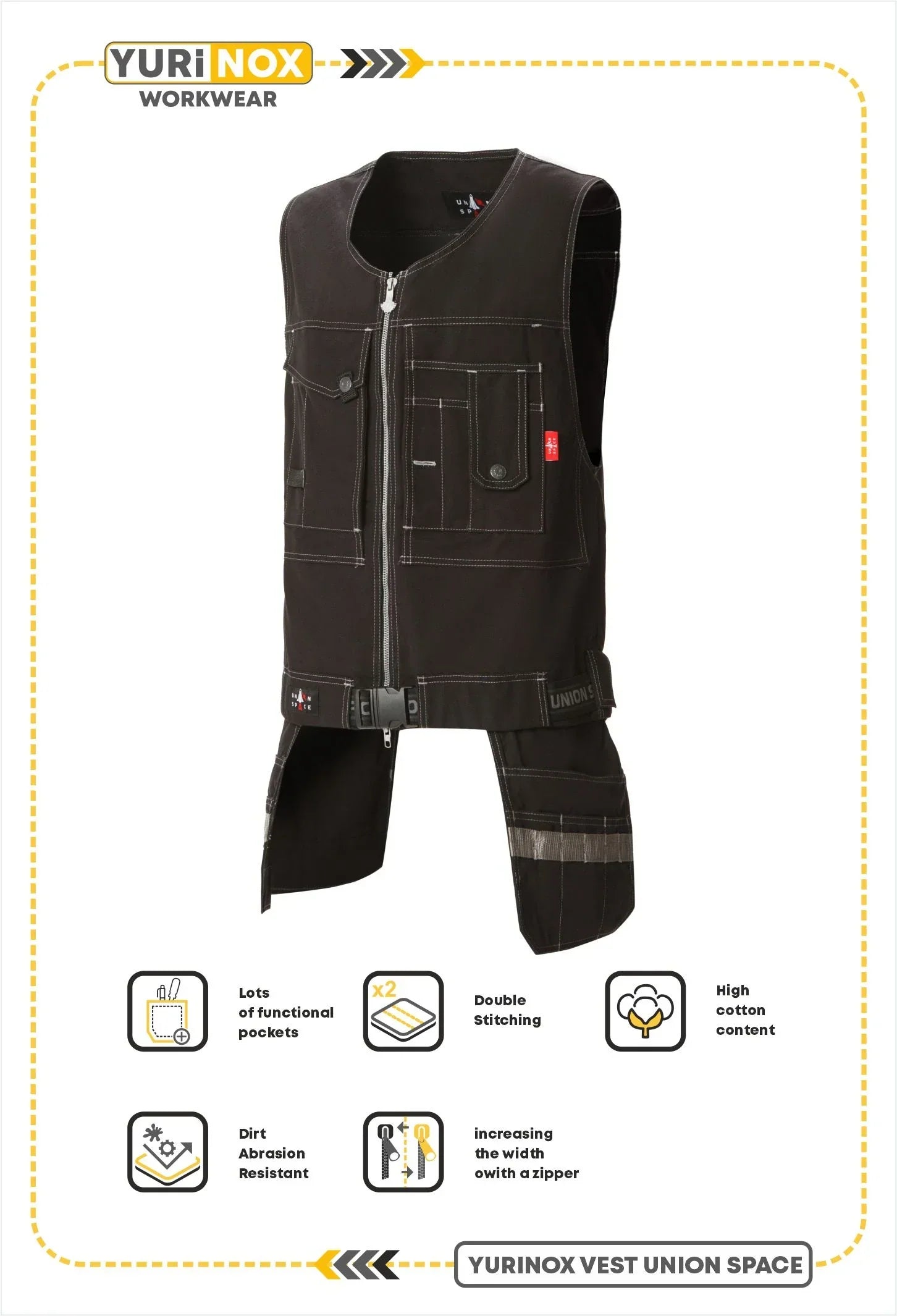 YURINOX VEST UNION SPACE