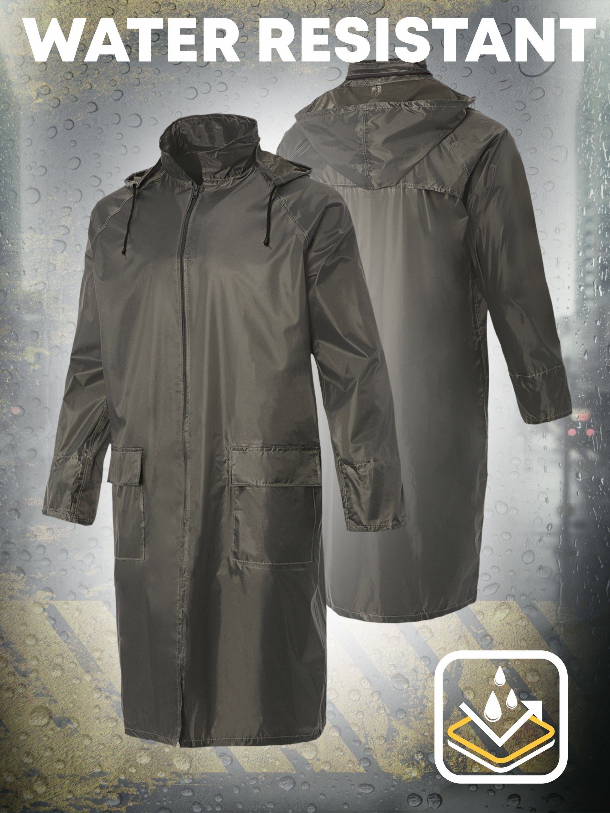 UNIONWORKWEAR RAIN COAT ALBATROSS LIGHT