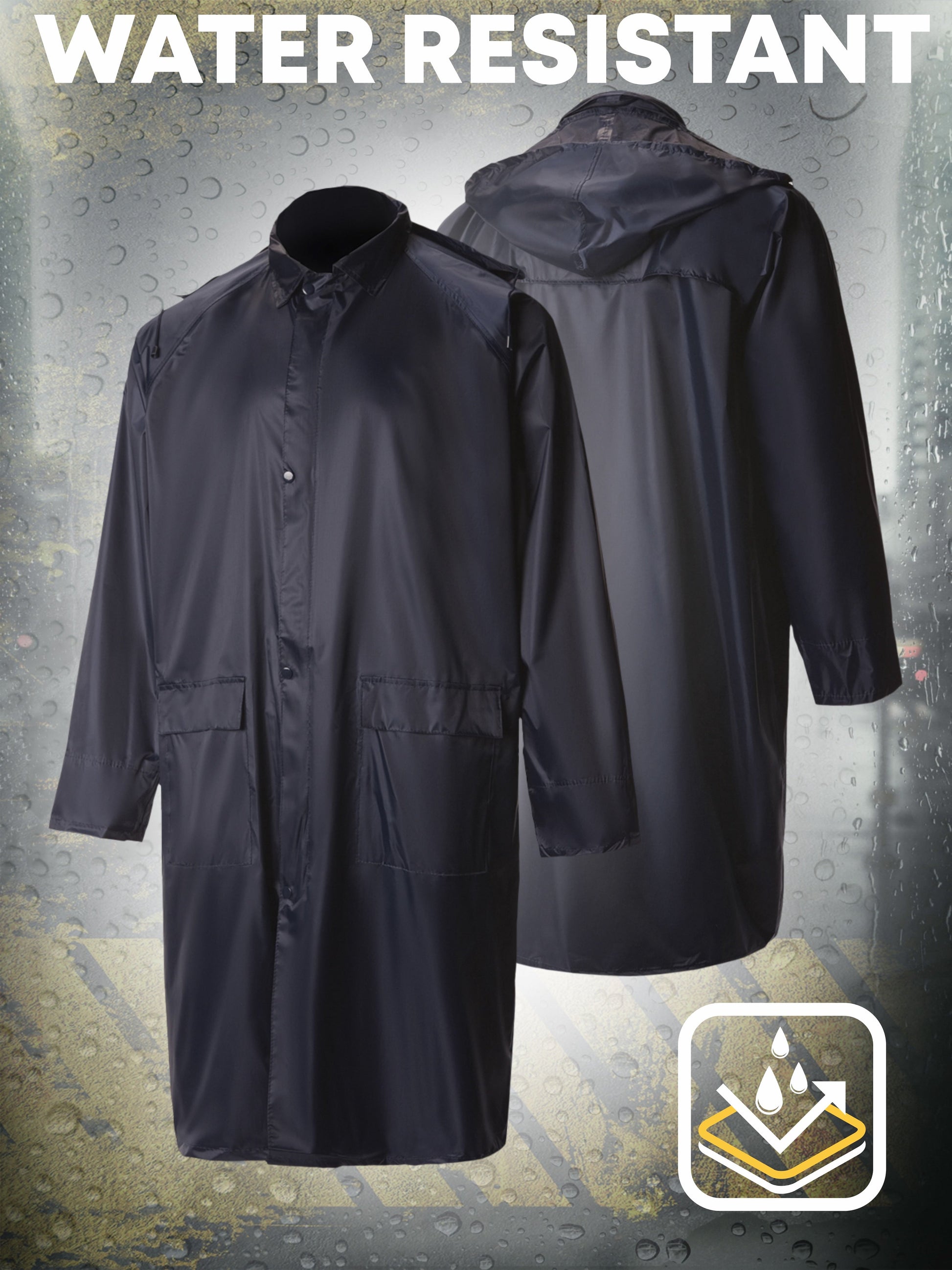 UNIONWORKWEAR RAIN COAT ALBATROSS LIGHT