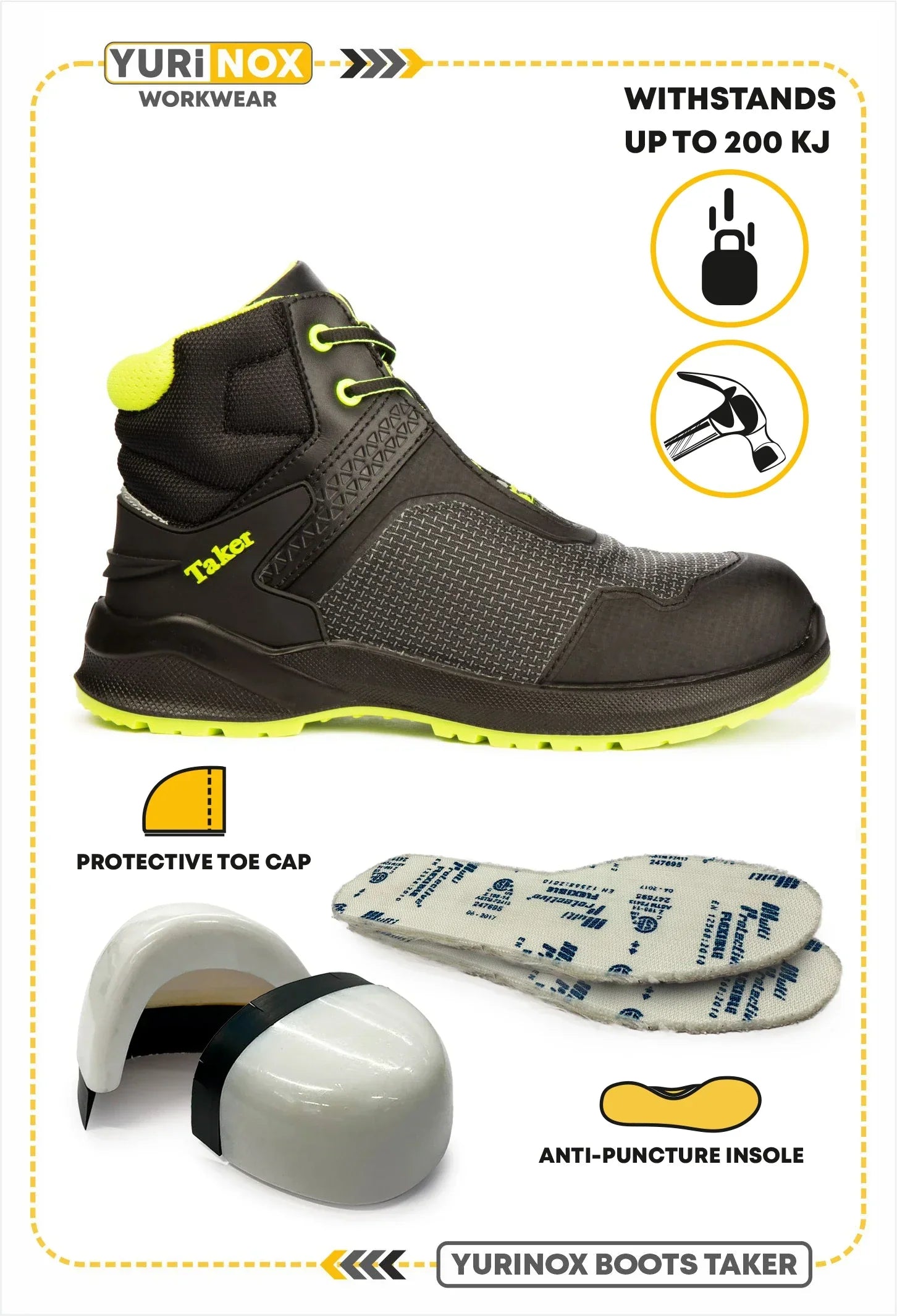 YURINOX BOOTS TAKER