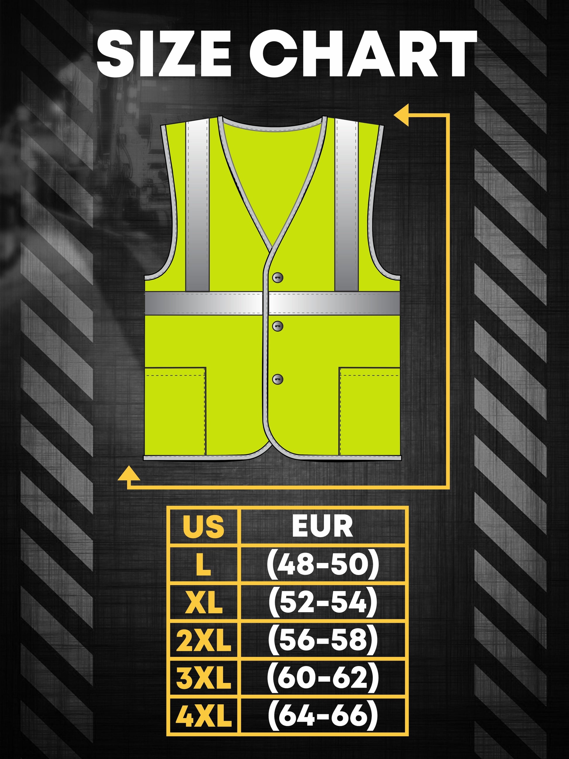 UNIONWORKWEAR SPECTR 1 Hi-Viz VEST