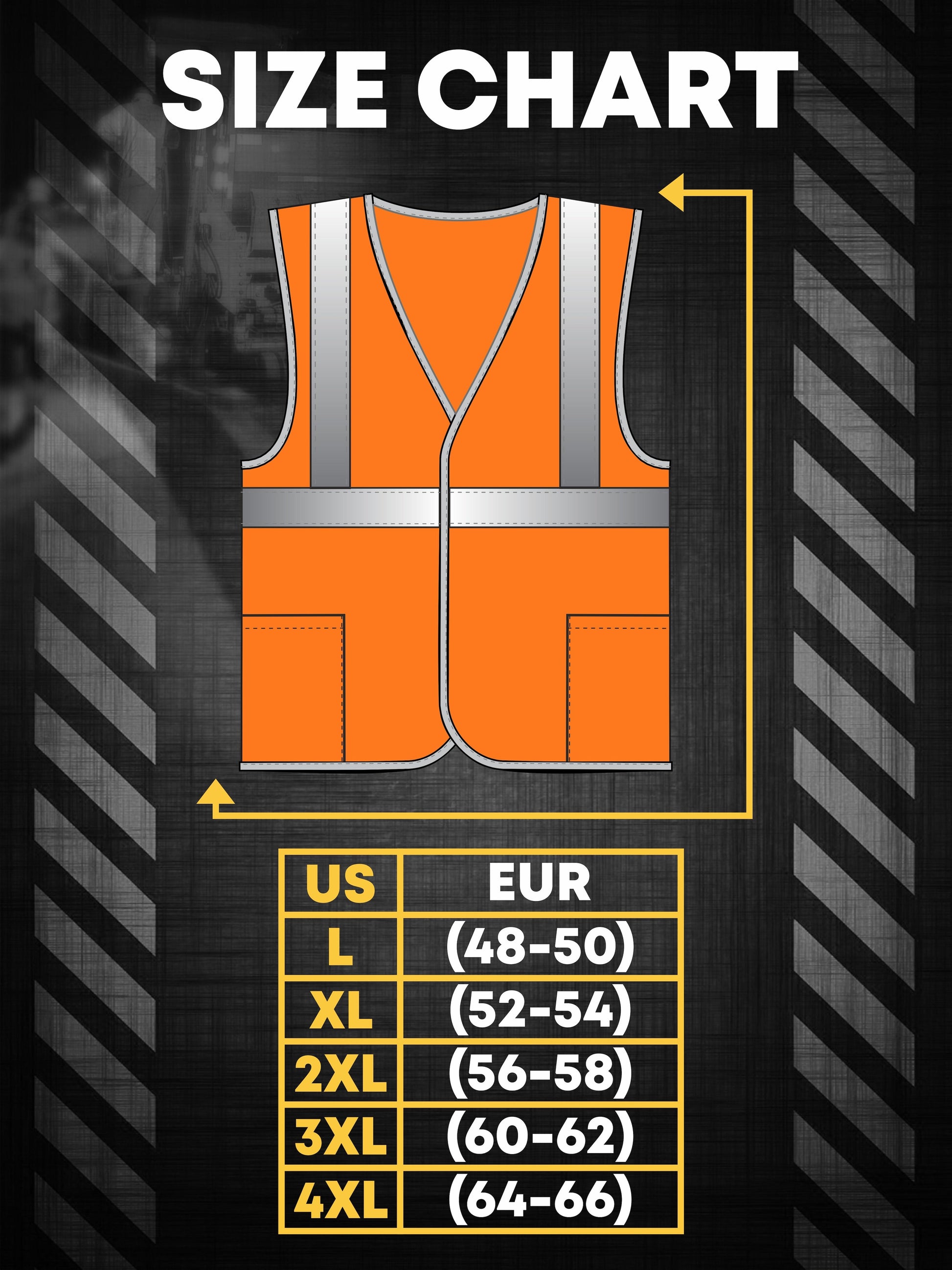 UNIONWORKWEAR SPECTR 2 Hi-Viz VEST