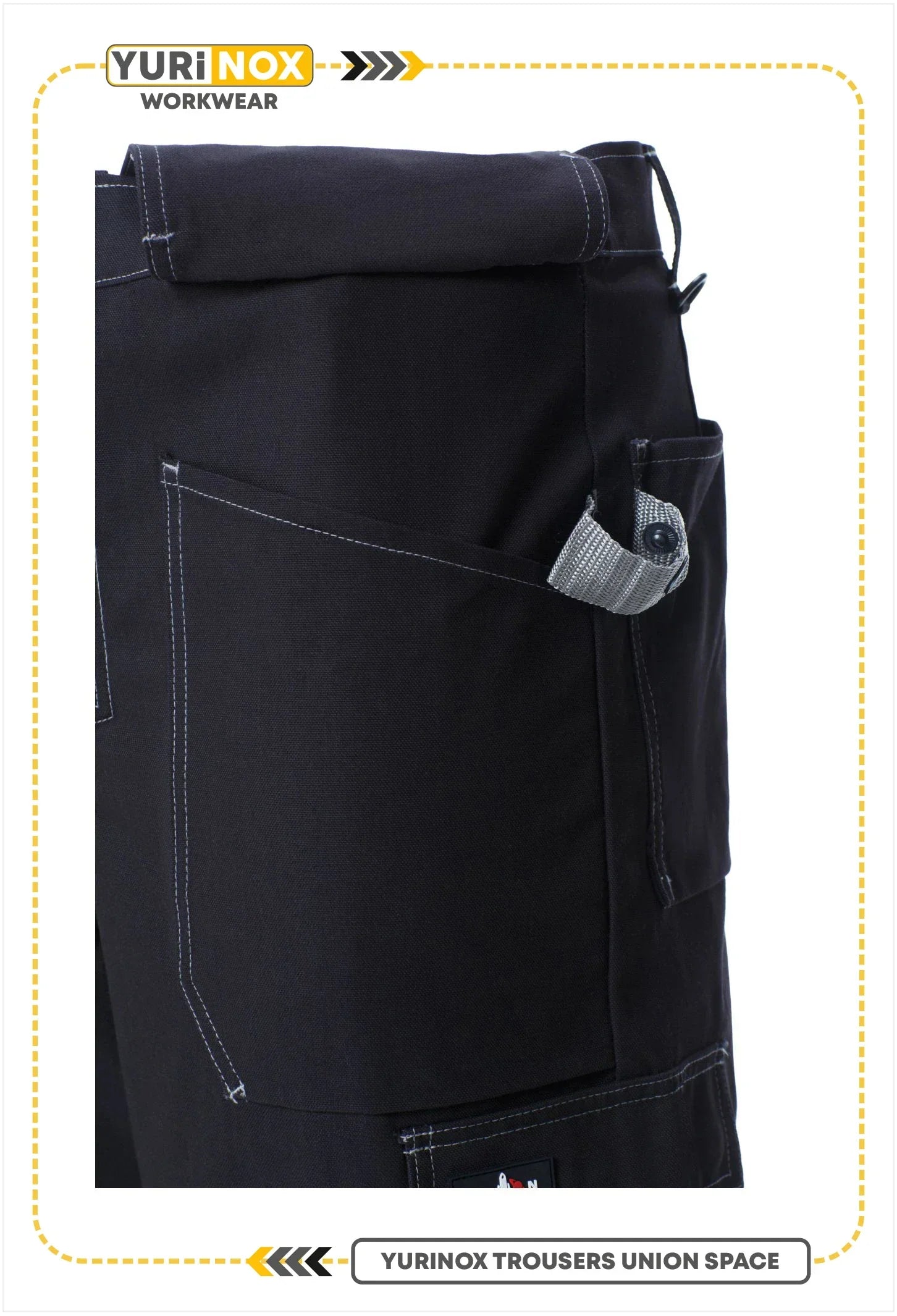 YURINOX PANTS (TROUSERS) UNION SPACE
