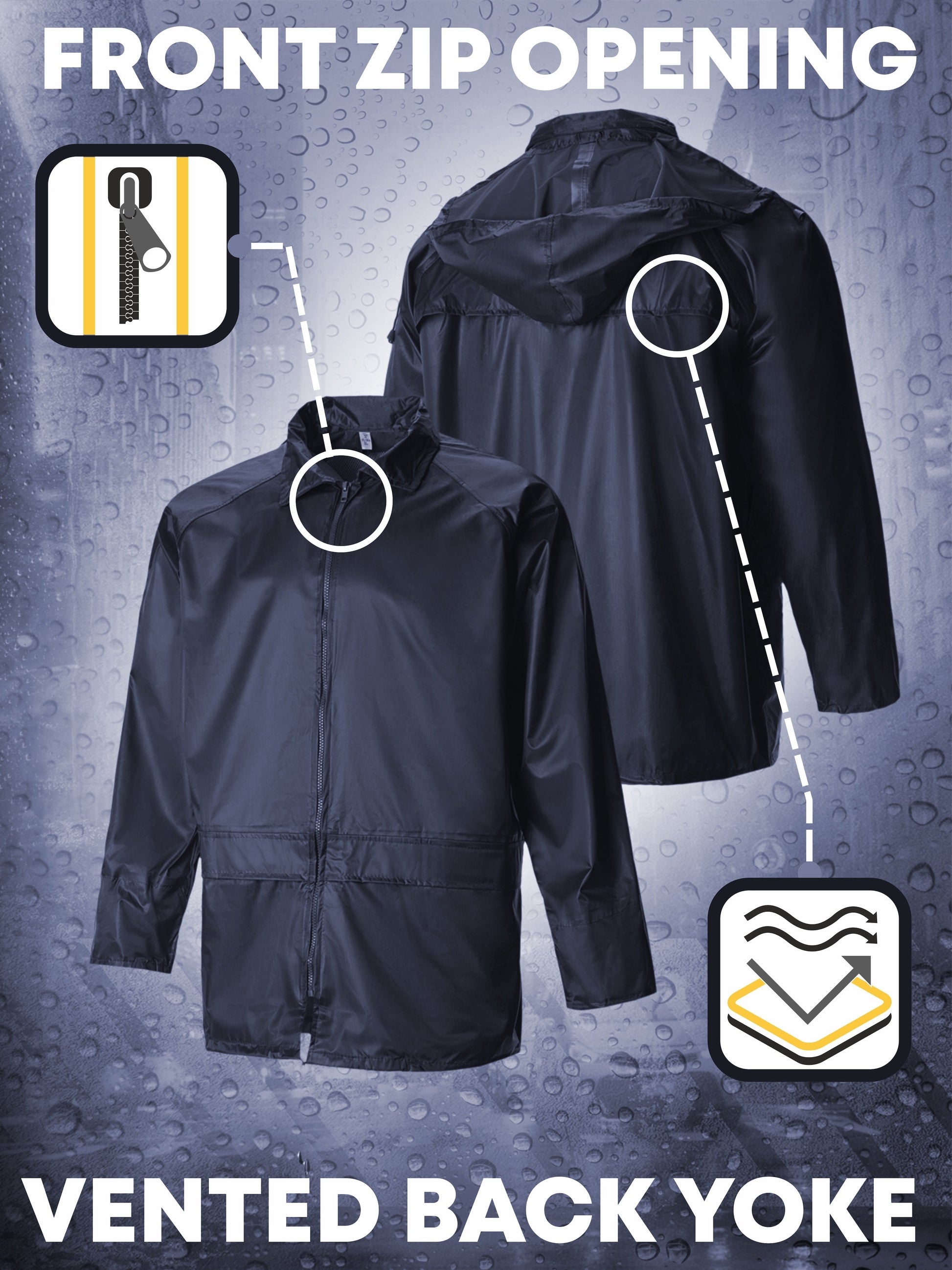 UNIONWORKWEAR RAIN SUIT ALBATROSS