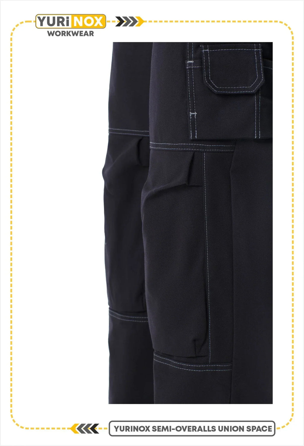 YURINOX BIB OVERALLS (SEMI-OVERALLS) UNION SPACE