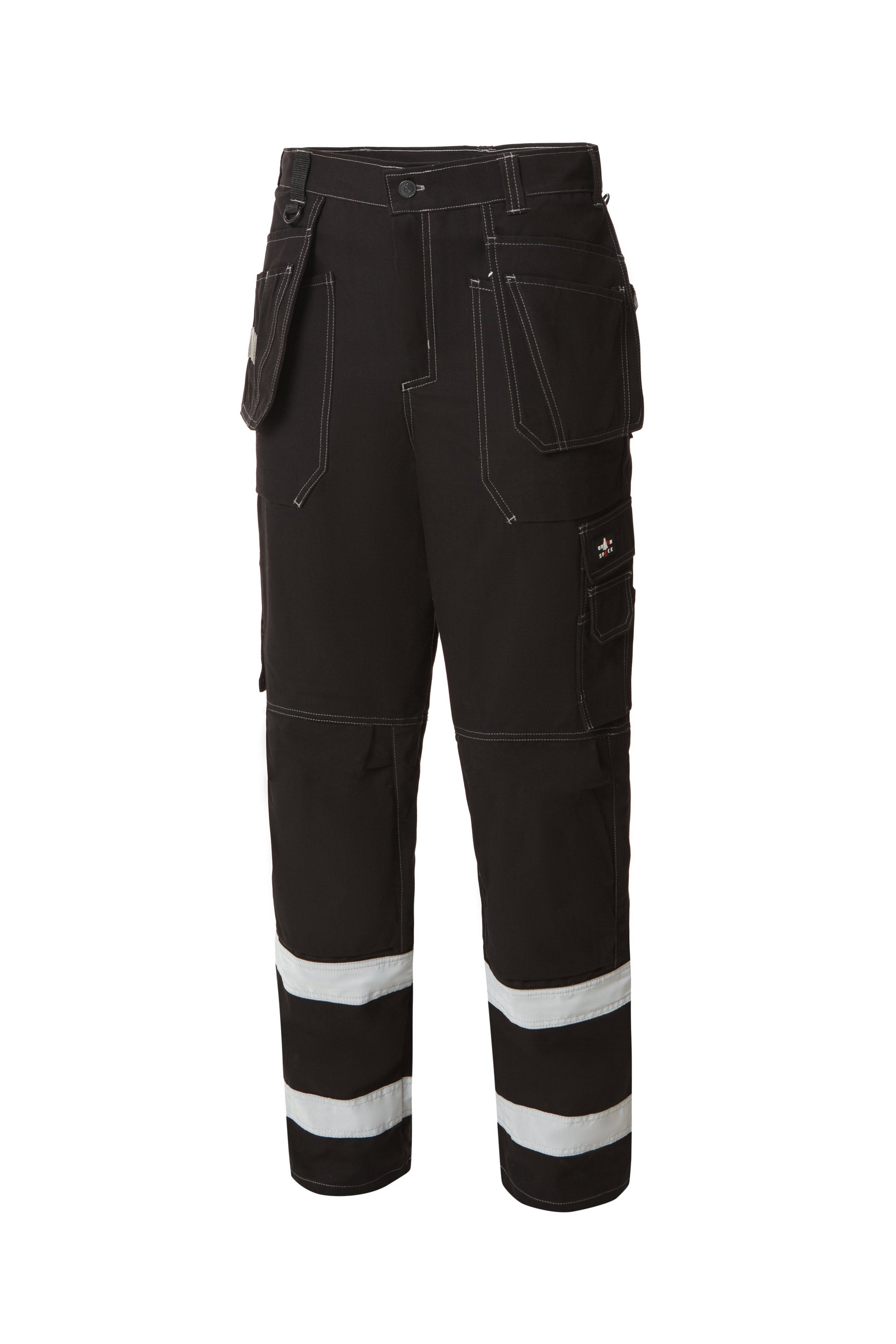 YURINOX PANTS UNION SPACE – Knee Pads Pockets, Abrasion/Tear resistant, Breathable Fabric, Double-Stitched Black
