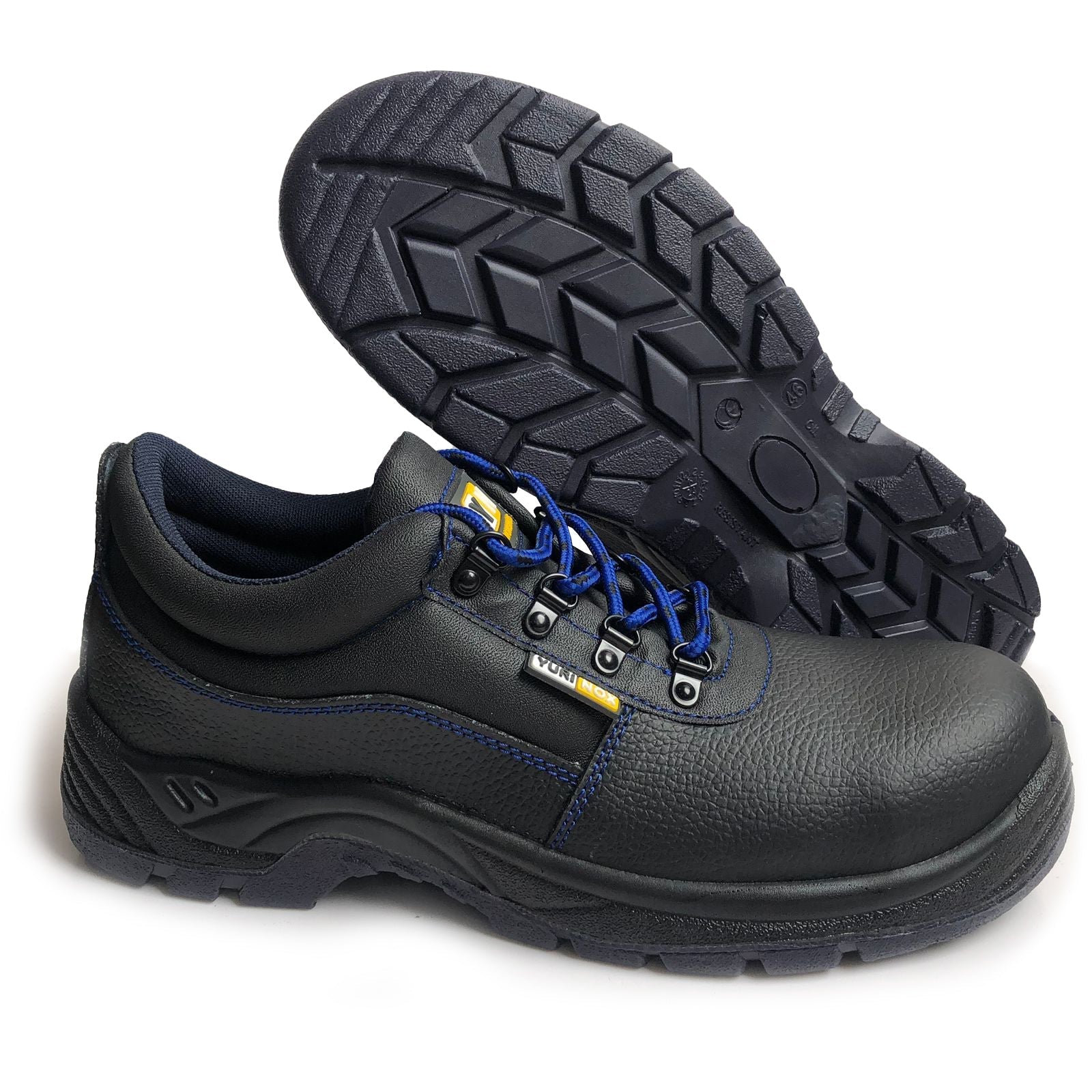 YURINOX HALF-BOOTS UNIONSHOES Classical Work Half-Boots with Composite Safety Toe black